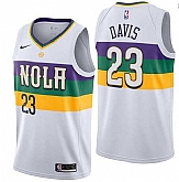 Pelicans 23 Anthony Davis White 2018 19 City Edition Nike Swingman Jersey Dzhi,baseball caps,new era cap wholesale,wholesale hats